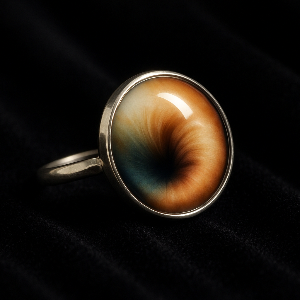 Shiva Eye Shell Ring – Divine Elegance & Supreme Power