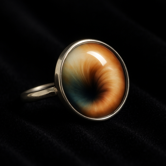Shiva Eye Shell Ring – Divine Elegance & Supreme Power