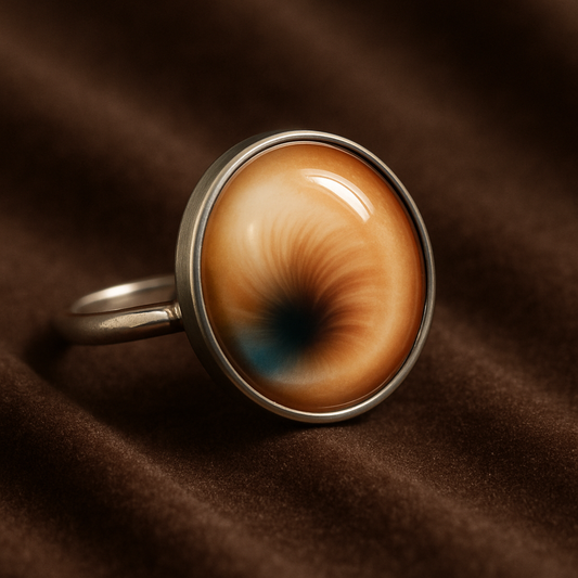 Shiva Eye Shell Ring – Divine Elegance & Supreme Power